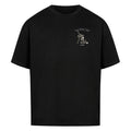 Jorkee Oversized Shirt NEVER TAP schwarz - BJJ MMA T-Shirt