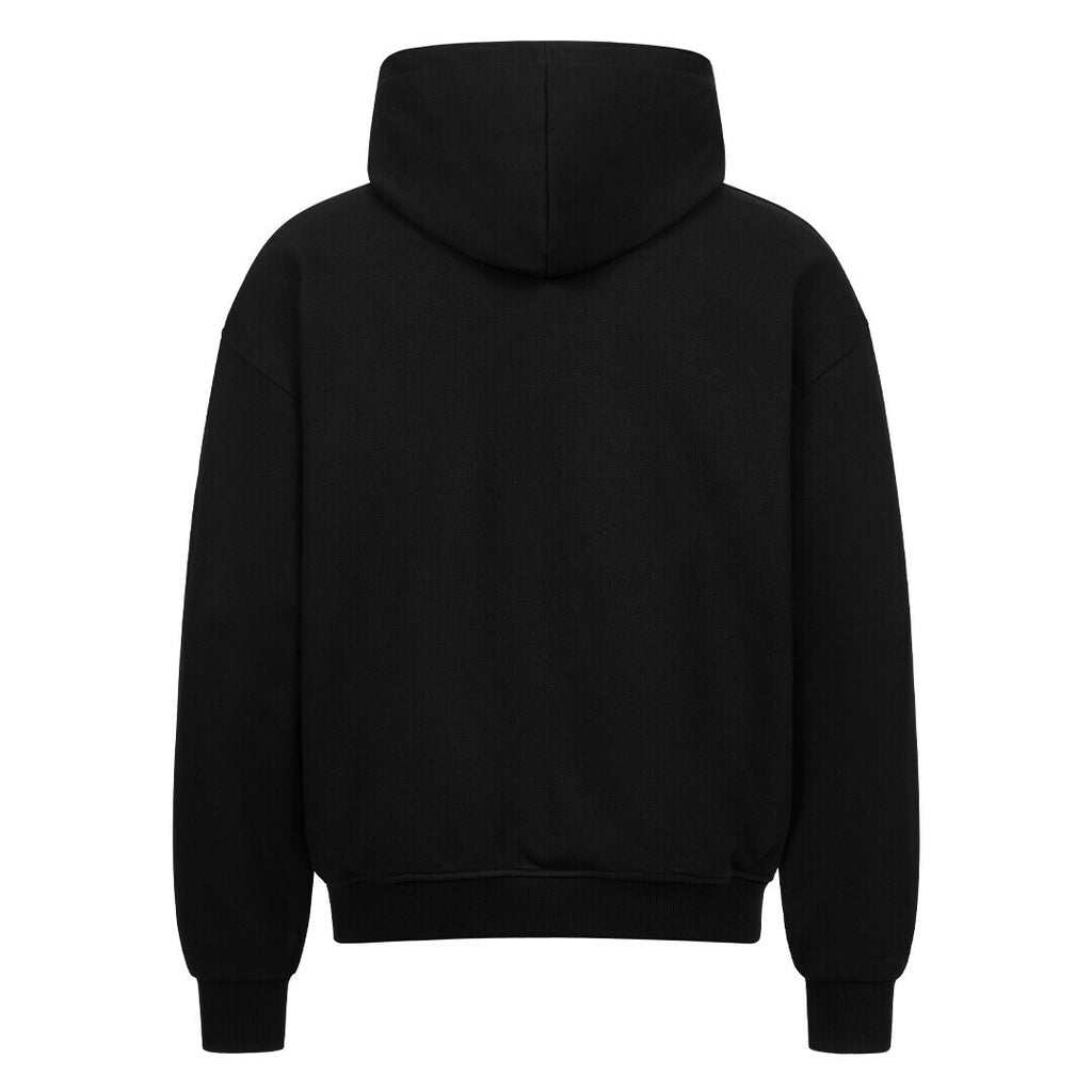 Jorkee Oversized Zipper Hoodie schwarz - Kampfsport Streetwear