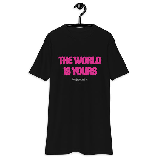 T-SHIRT THE WORLD IS YOURS